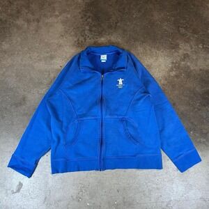 2010 Vancouver Olympics blue zip up jacket Size women's XL